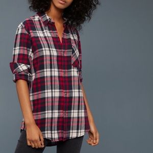 Aritzia TNA Brisco Plaid Shirt